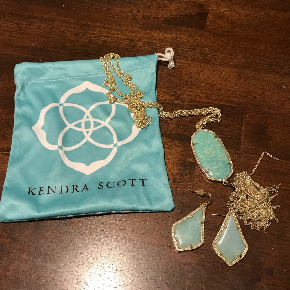 Kendra Scott Turquoise Set